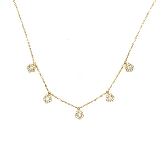 Gold Diamond Necklace