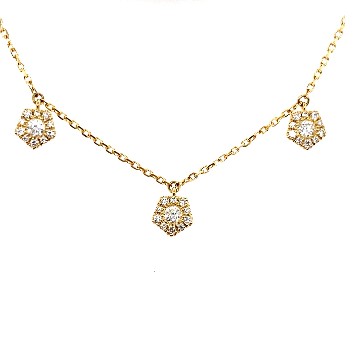 Gold Diamond Necklace