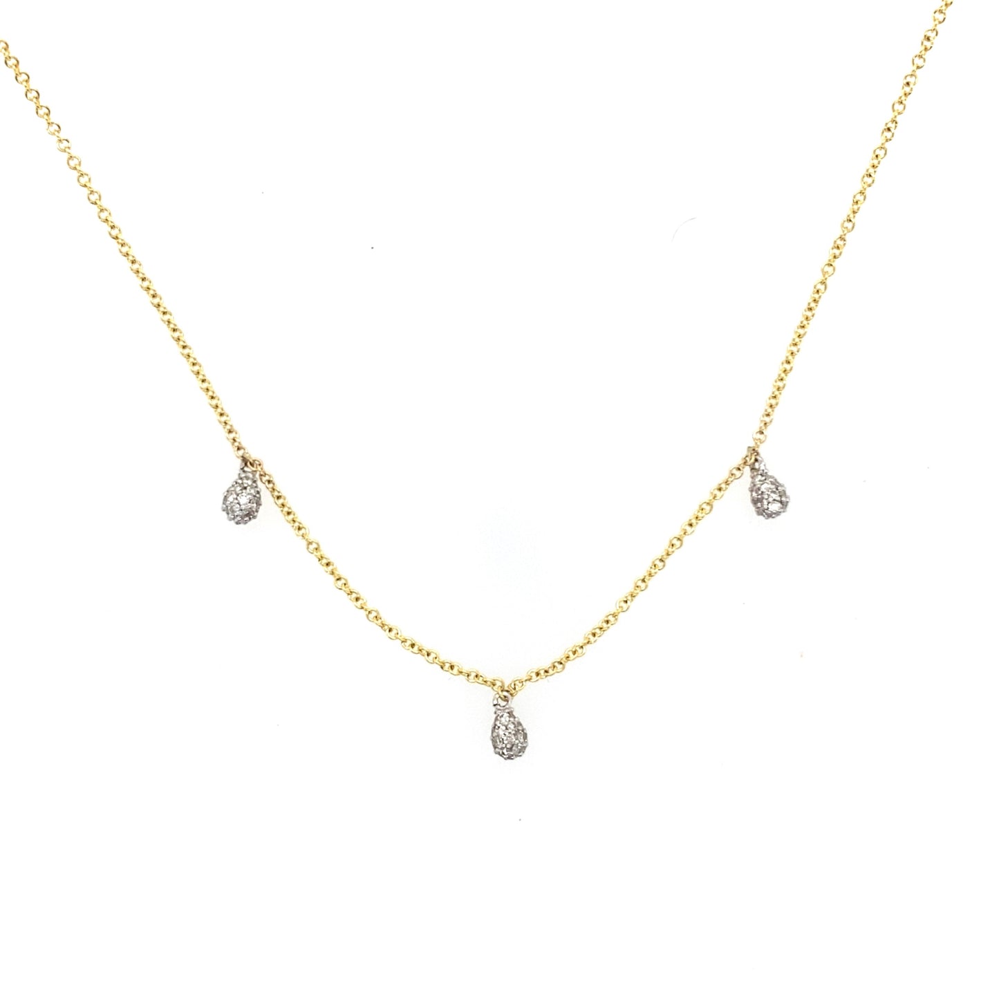 Diamond Teardrop Necklace